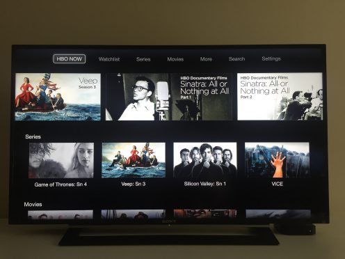 HBO NOW Apple TV 4