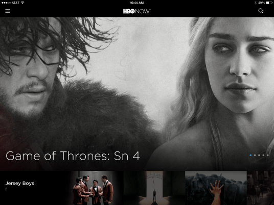 HBO NOW apps 1