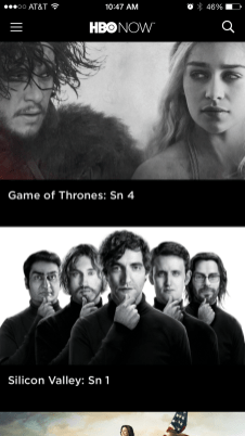 HBO NOW apps 2